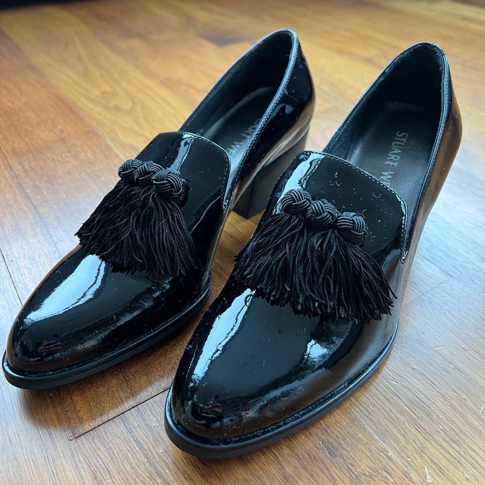 Stuart Weitzman heel loafers